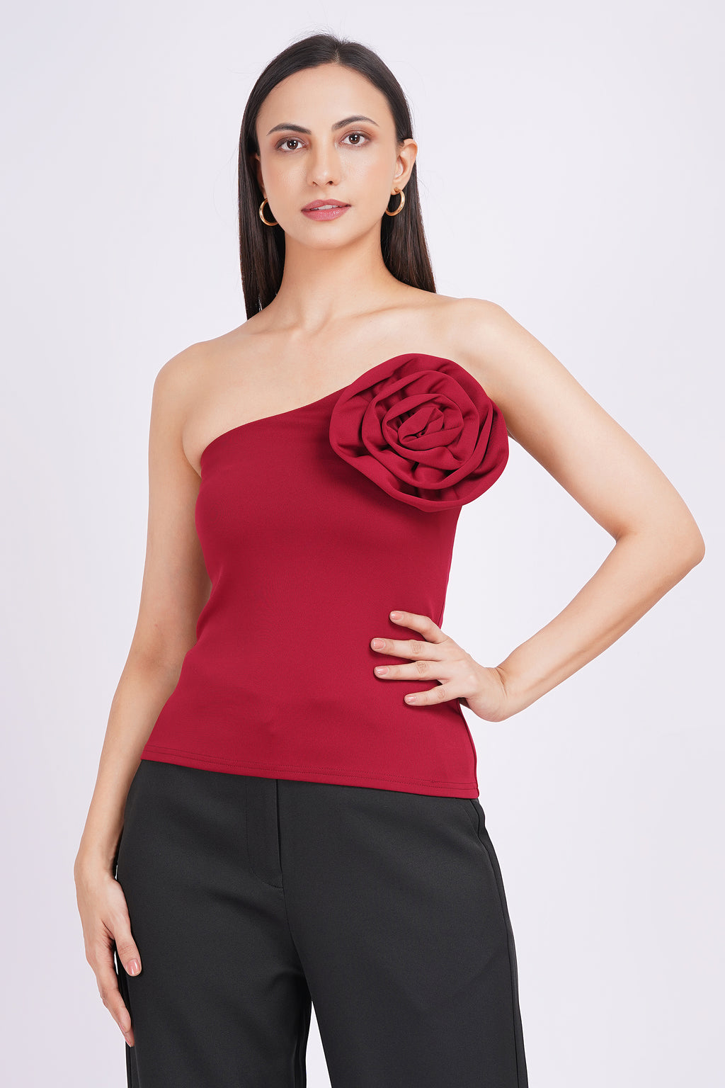 The Rosette Merlot bloom top