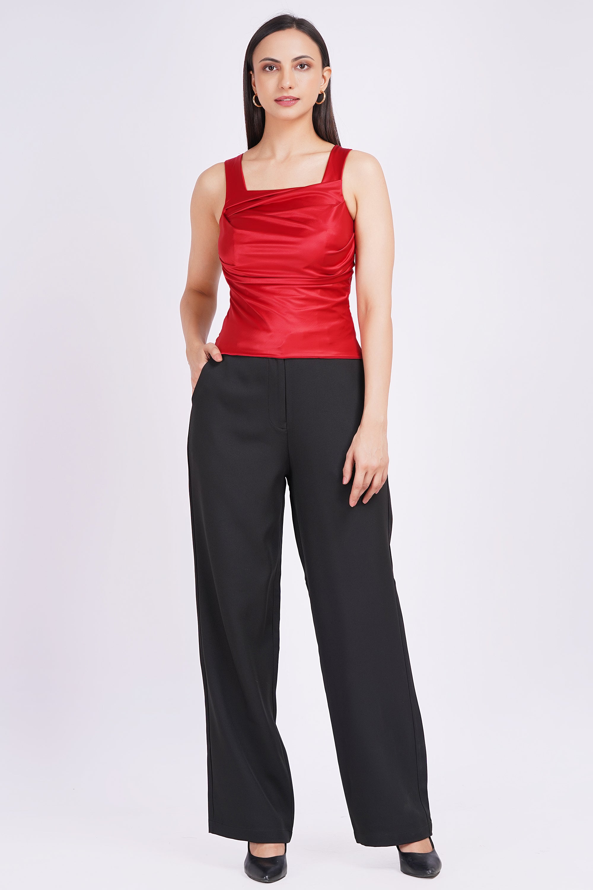 The Vivienne Corset Top - Rouge