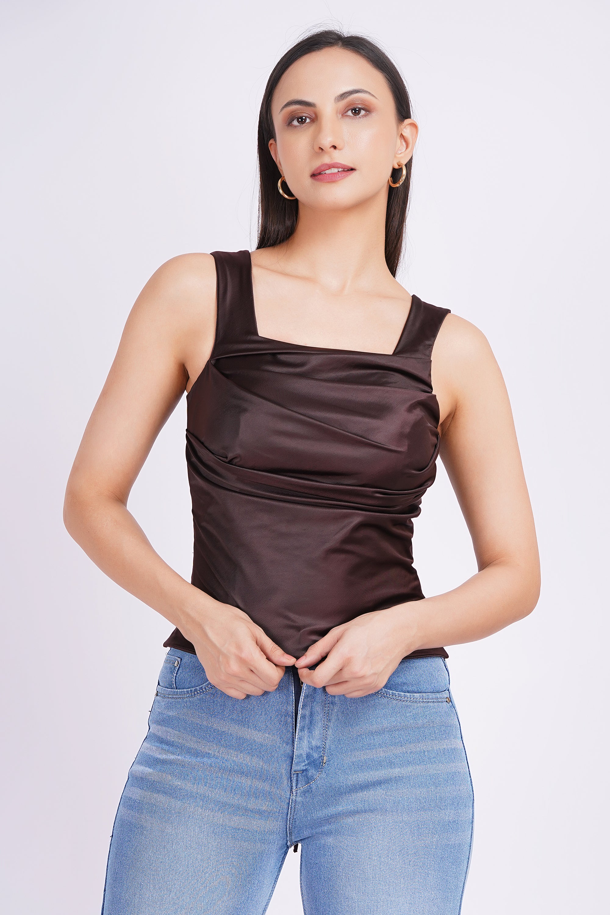The Vivienne Corset Top - Cacao